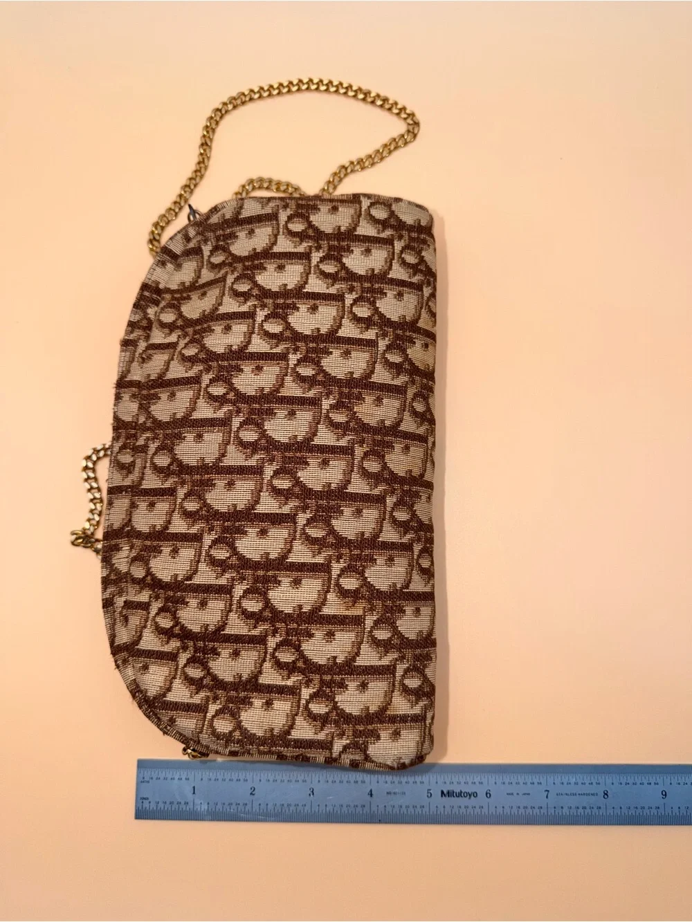 Authentic Vintage Christian Dior Trotter Tapestry Clutch / Crossbody